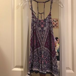 Paisley print tank top