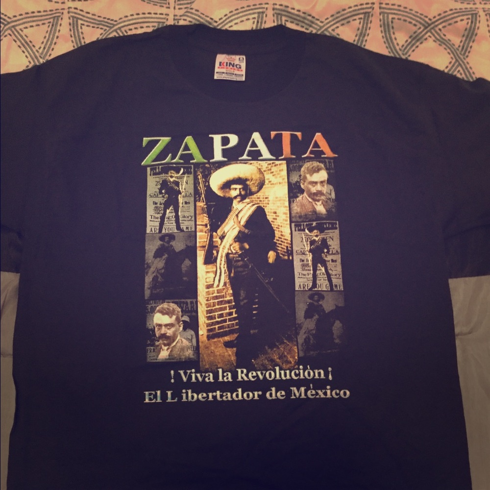 Black T-shirt with Zapata Logo