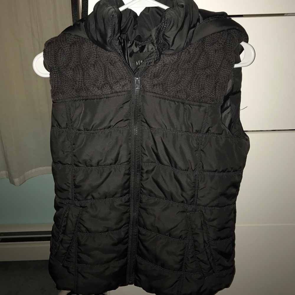 GREY AÉROPOSTALE VEST