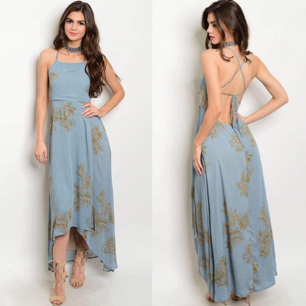 Indigo Spring/Summer dress - Picture 1 of 3