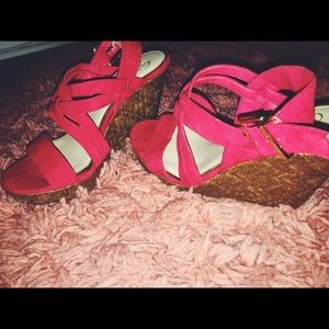 Jessica Simpson Summer Red Hot Sandals
