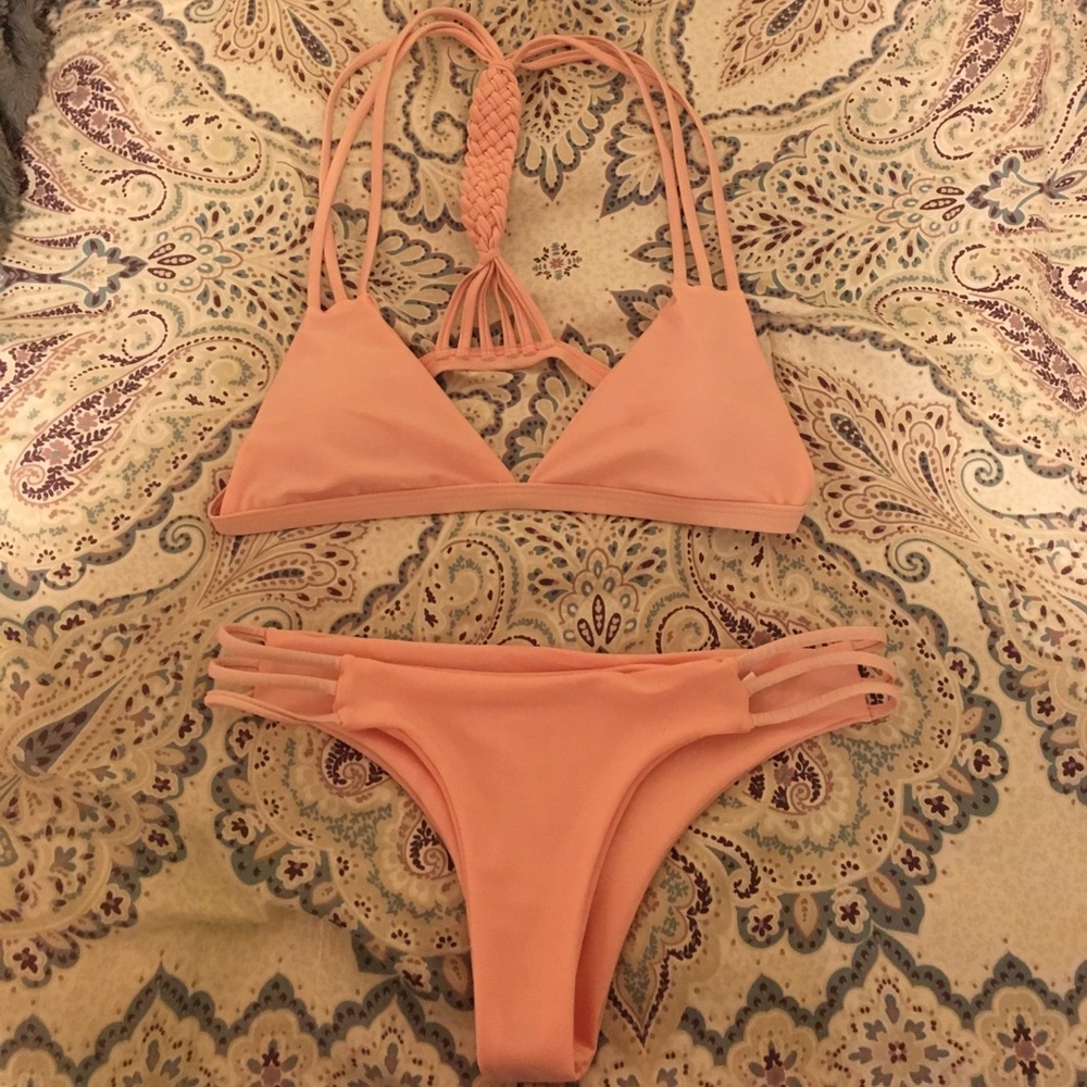 light pink bikini