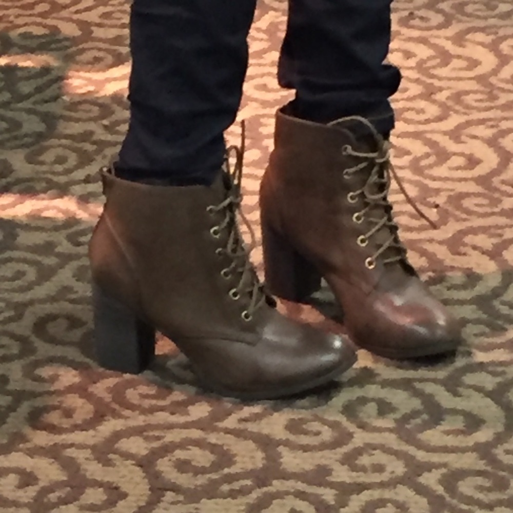 DSW "Diba" vegan leather ankle boots