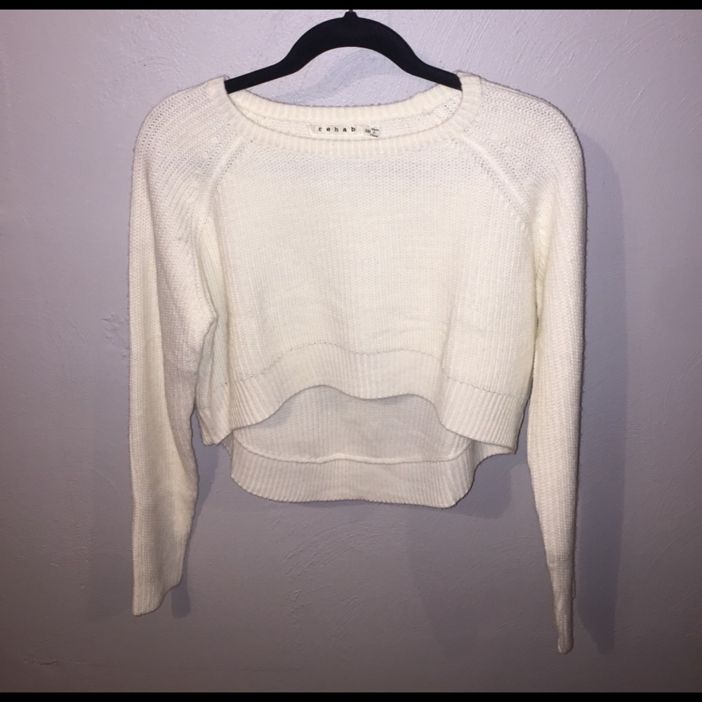 Crop top sweater