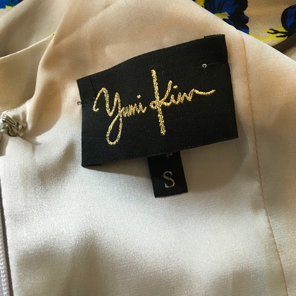 Yumi Kim Blue Flower Silk Maxi Dress - Picture 5 of 6