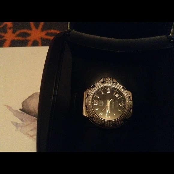 Tag Heuer diamond watch