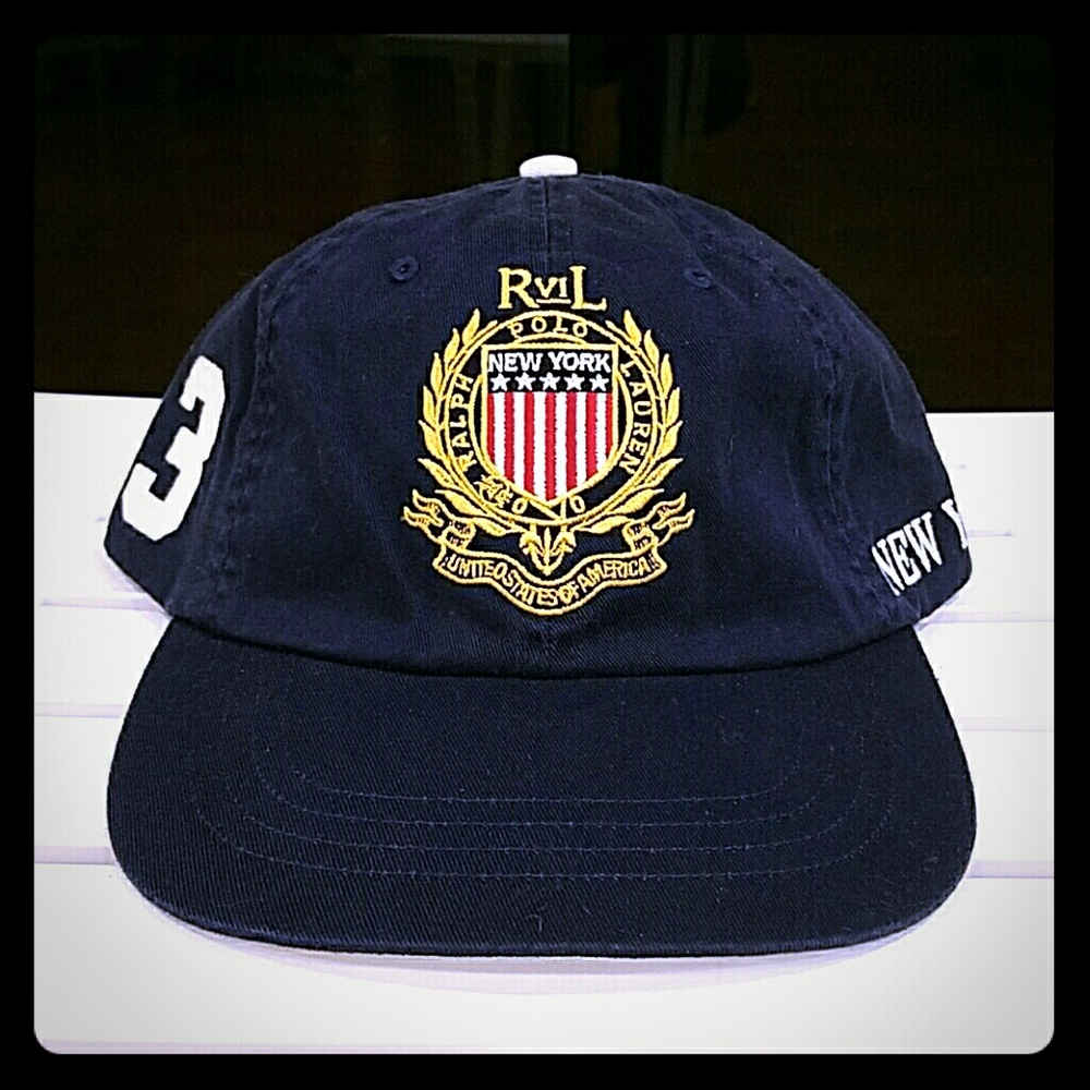 Polo Ralph Lauren Men's NY USA Crest Hat