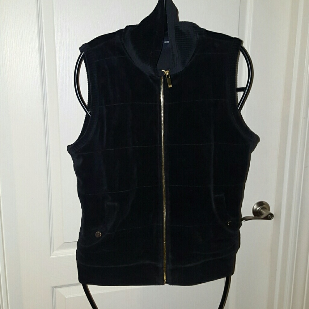 Velour vest