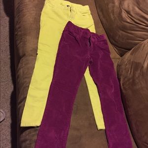 Corduroy pants