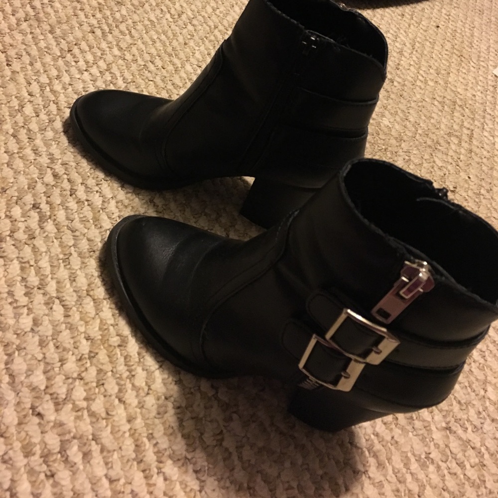 Black booties