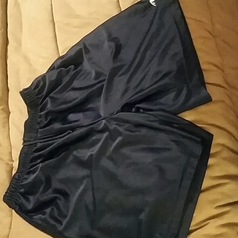 Blue basketball shorts