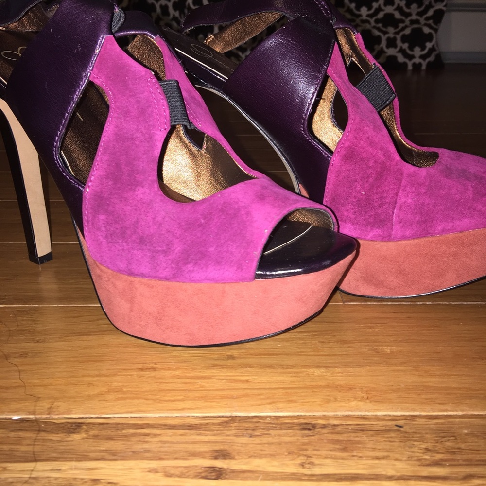 Never worn Jessica Simpson platform sandals SZ 10