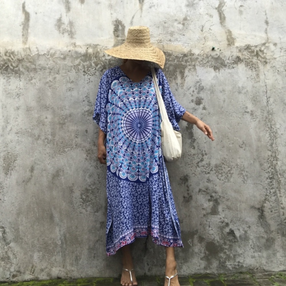 Beach Cover up Dress color is last picture