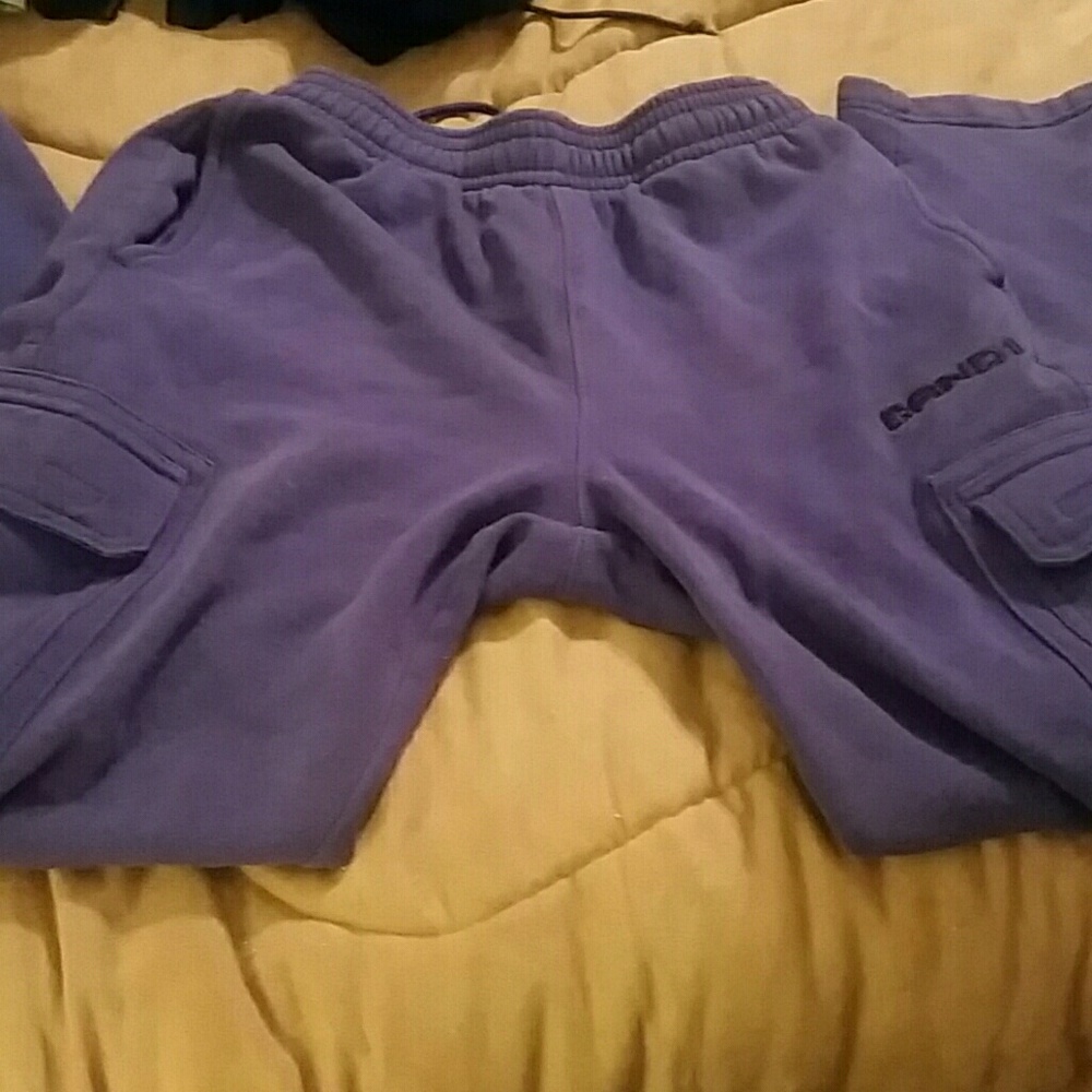 Purple and1 sweatpants