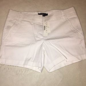 White Chino Shorts