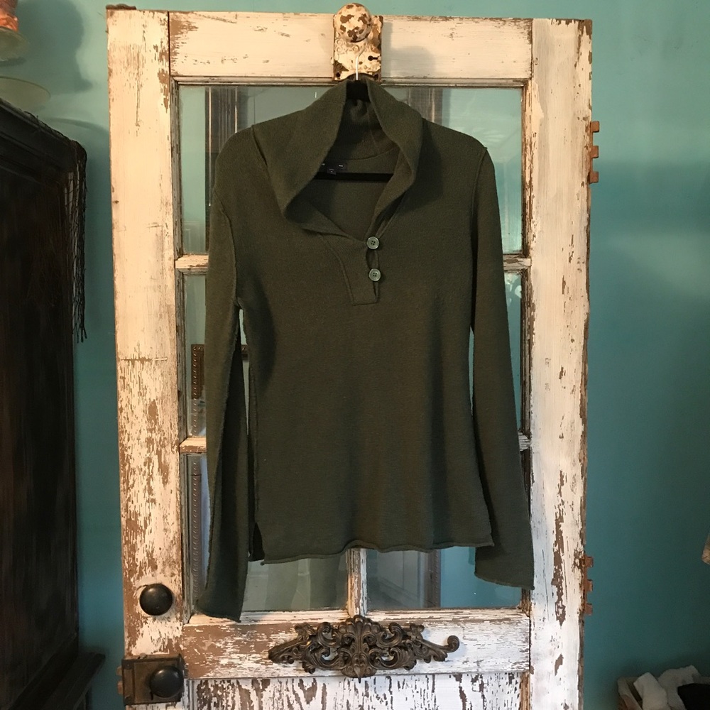 Gap Olive Green Sweater