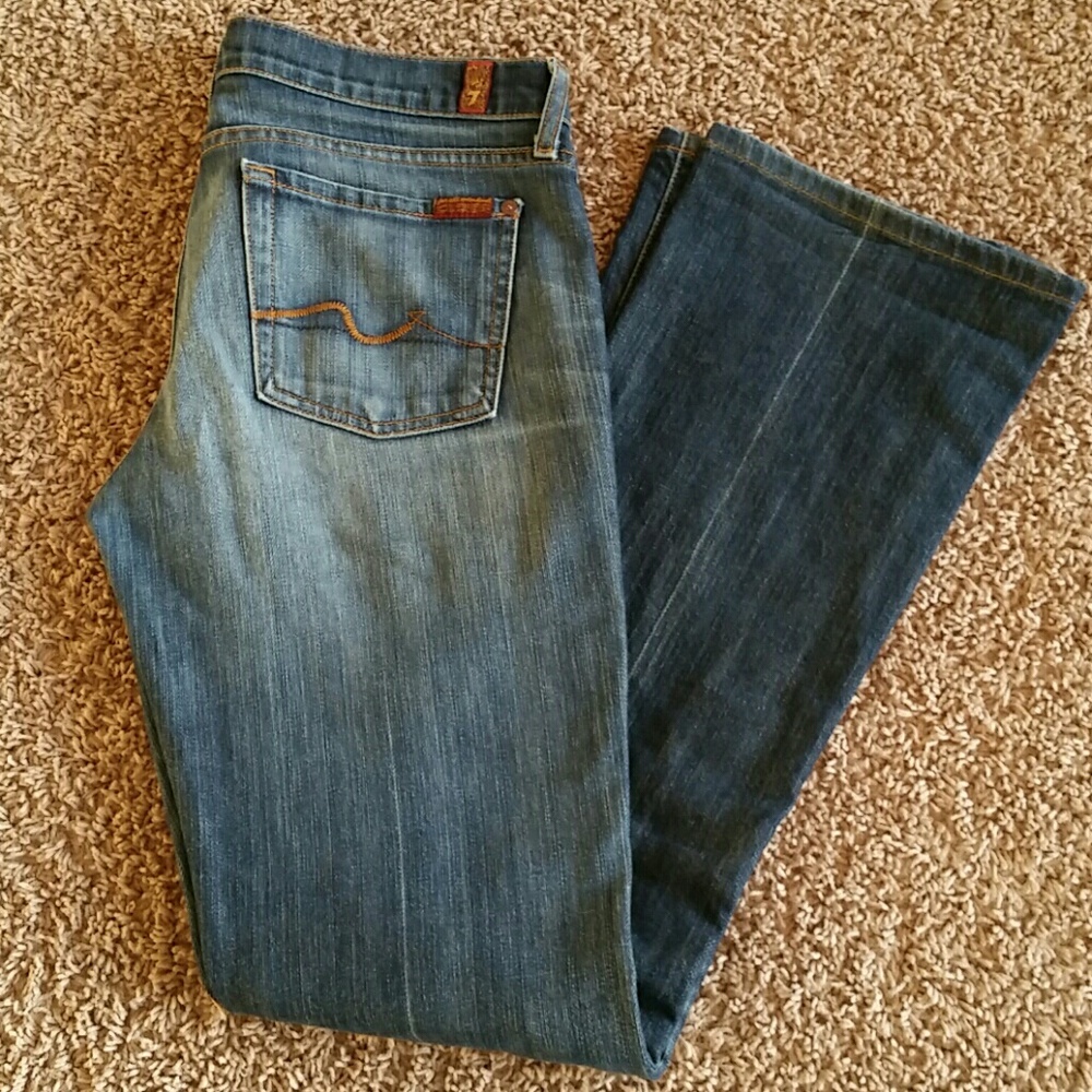 7 For All Mankind Boot Cut Jeans