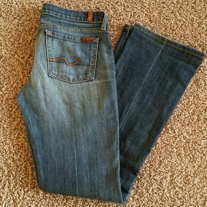 7 For All Mankind Boot Cut Jeans