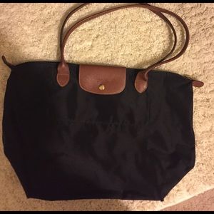 Black large Longchamp bag