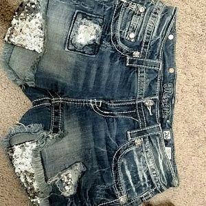 Brand new miss me shorts