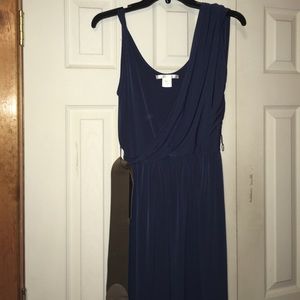 A asymmetrical dress