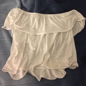 Top shop off the shoulder shirt