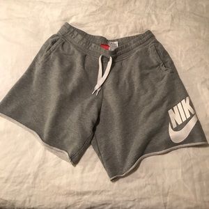 Nike sweat shorts