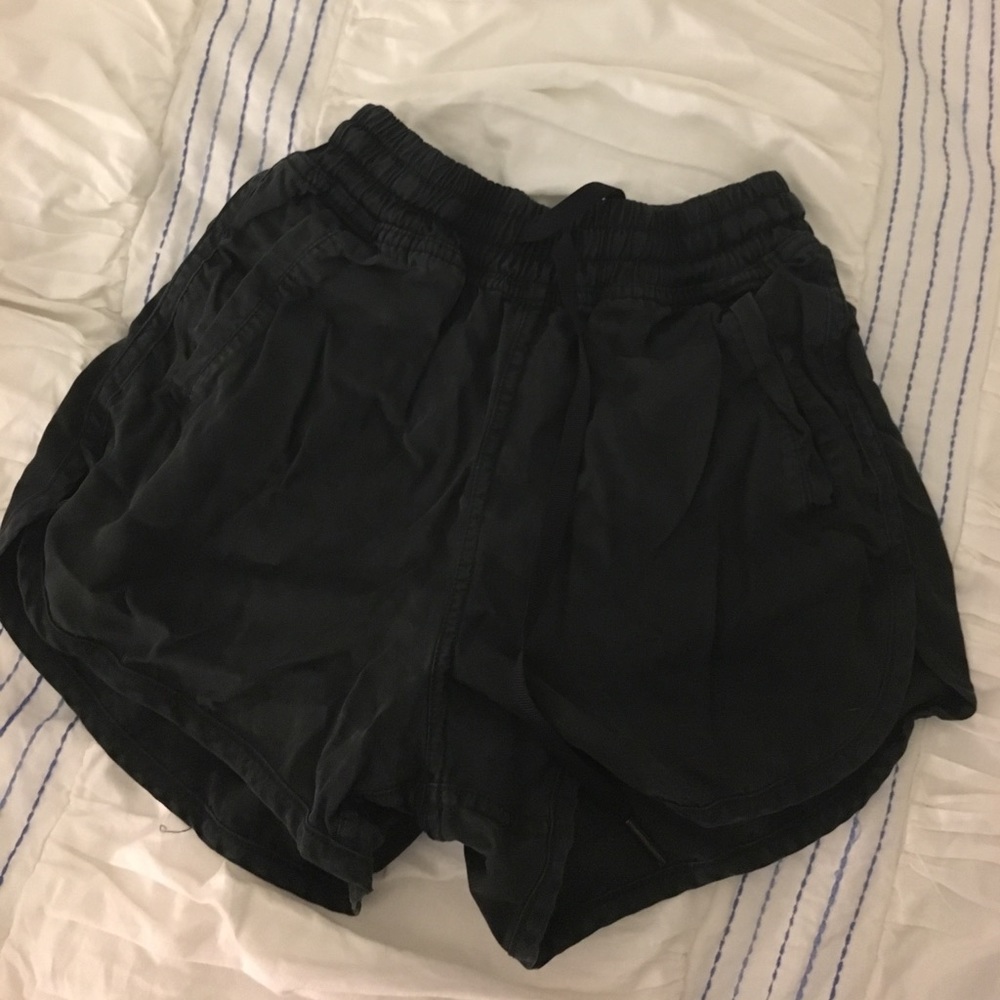 High waisted lulu lemon running shorts!