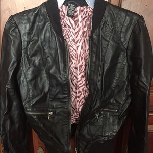 Leather jacket