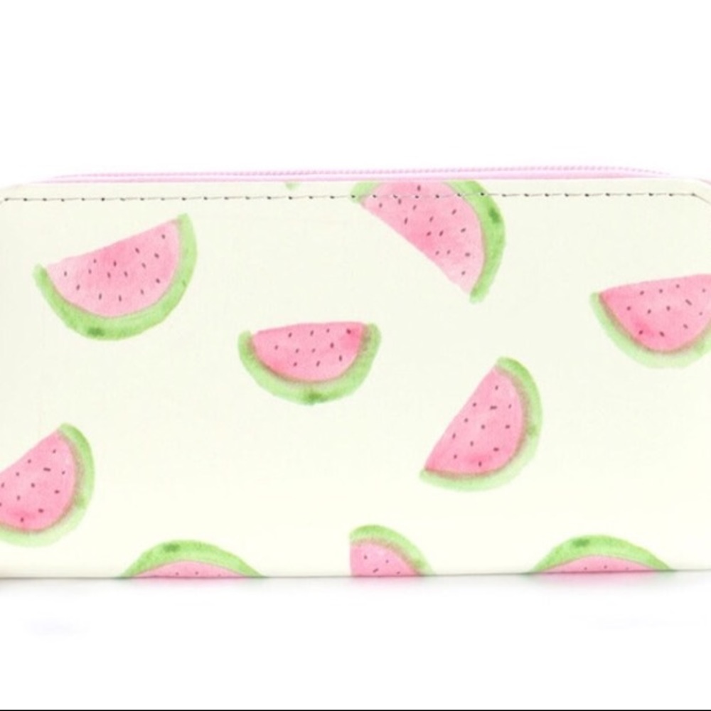 Watermelon print wallet