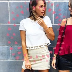 Tassel Crop Top