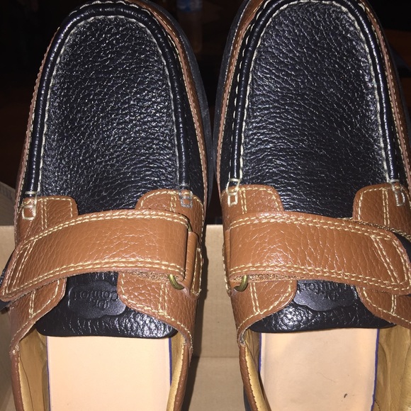 Dr. Comfort men's shoes two-tone Black & chestnut - Picture 2 of 7