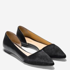Cole Haan Amalia Skimmer d’Orsay Leather Flats
