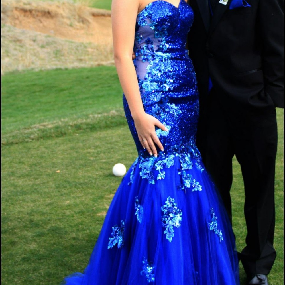 Blue Prom Dress size 6