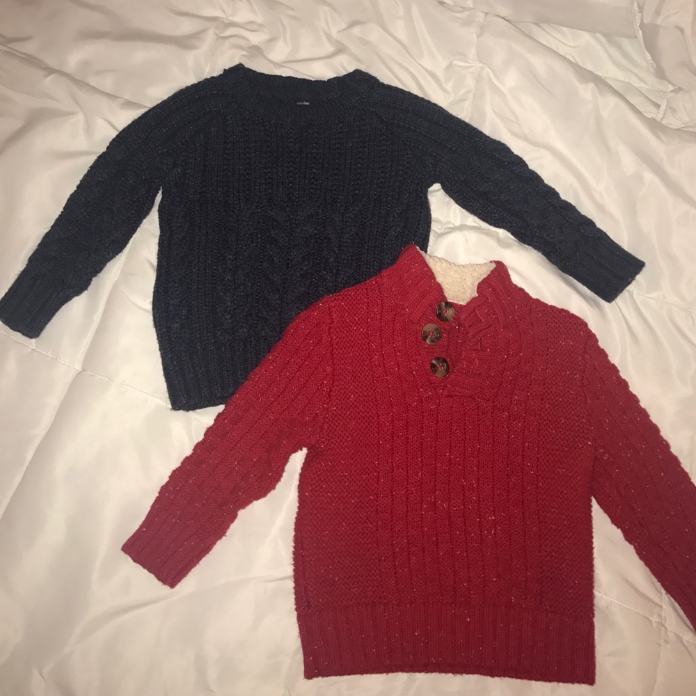 2, 18 month baby sweaters