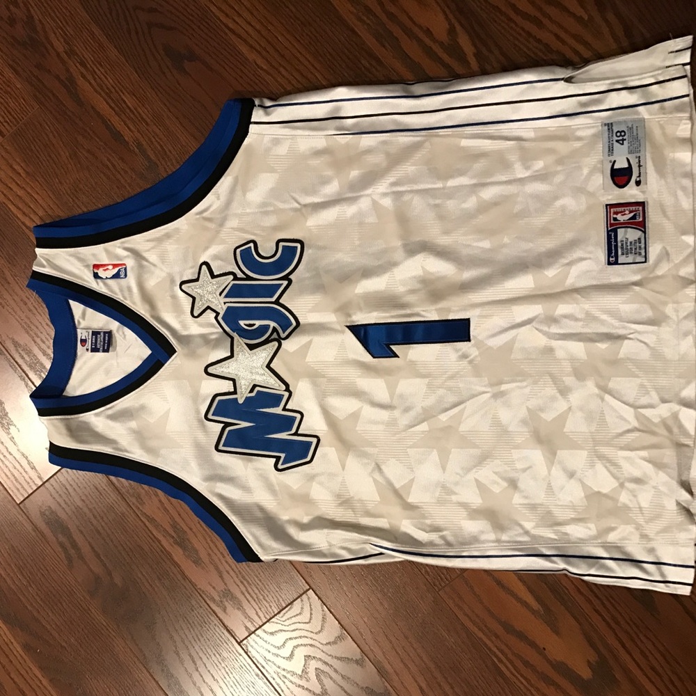 Authentic Tracy Mcgrady Magic Jersey