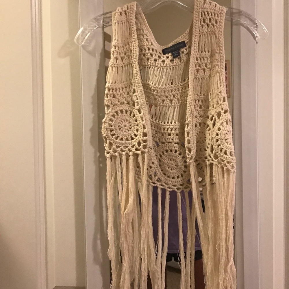 Kendall and Kylie fringe vest