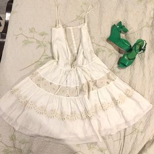 Catherine Malandrino Eyelet Cotton Dress, 8