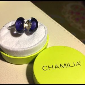 Chamilia Purple Murano Glass Charms