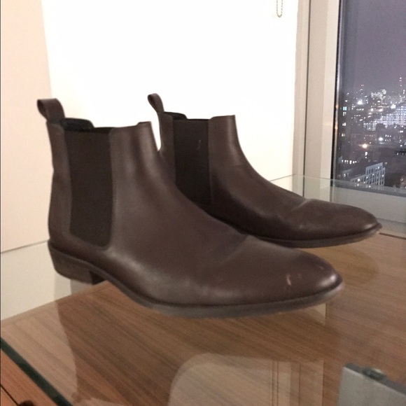 Men\'s (size 11) Sandro Leather Brown Boots