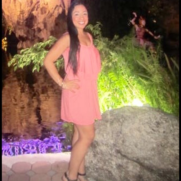 Peach Summer Dress - Picture 4 of 4