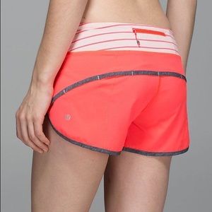 Lululemon Run Speed Shorts, size 4