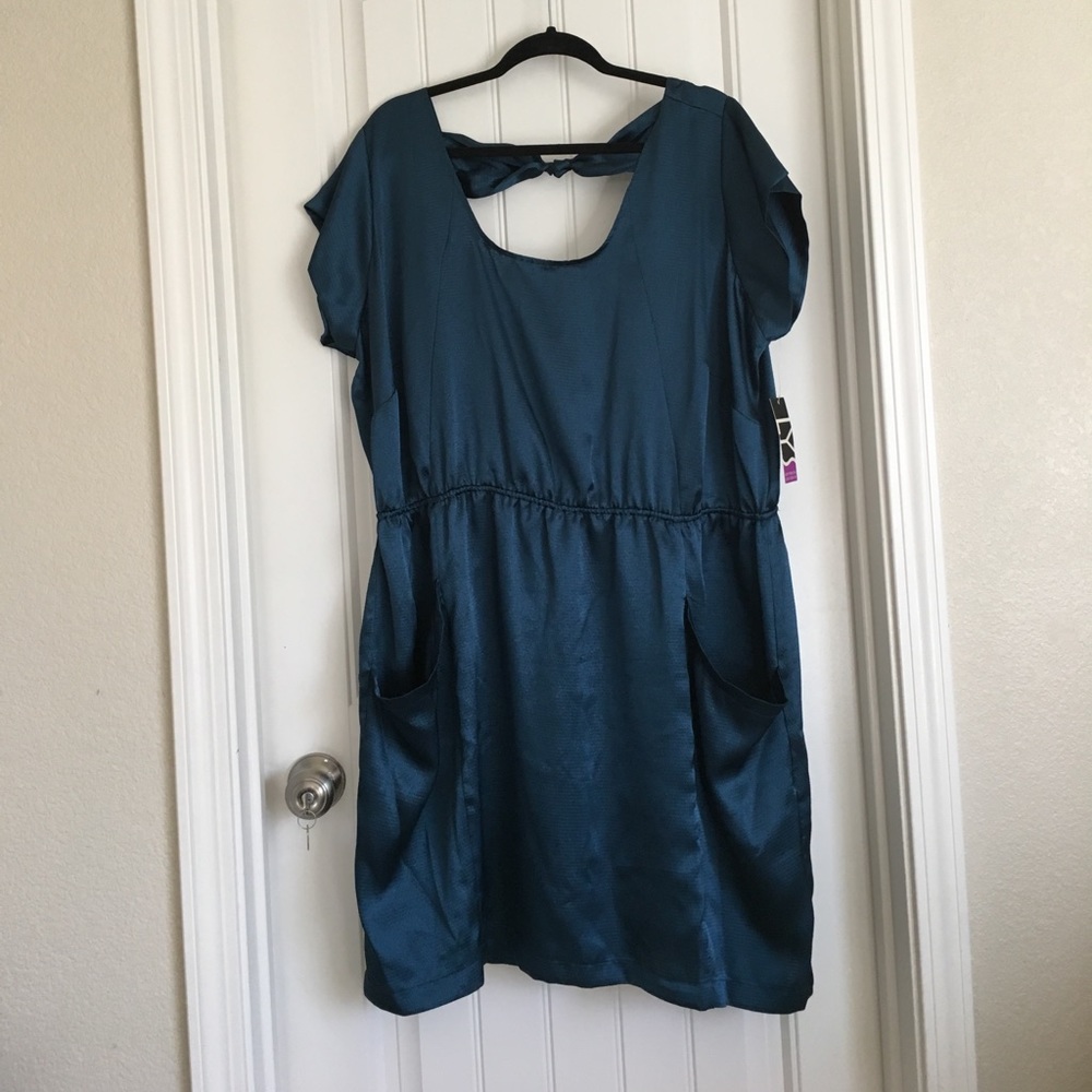 Blue dress