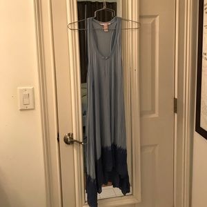 light blue Victoria's Secret beach dress