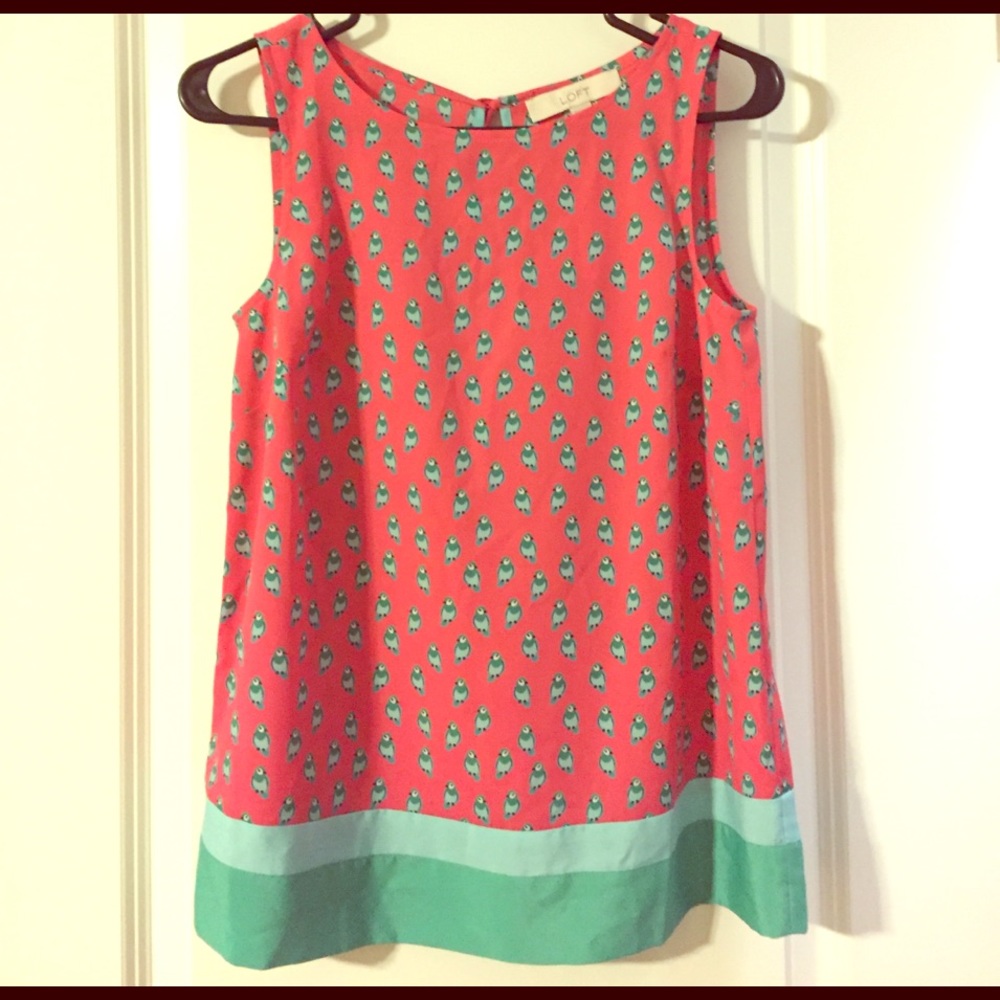 NEW Bird Blouse from The Loft