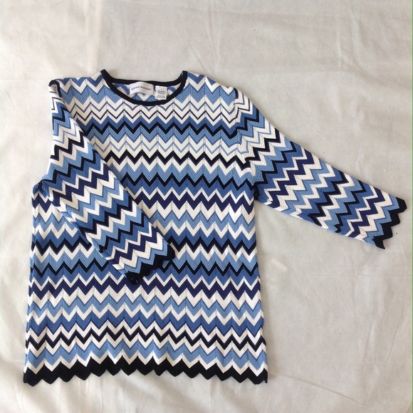 Alfred Dunner Womens Sweater - Picture 2 of 4