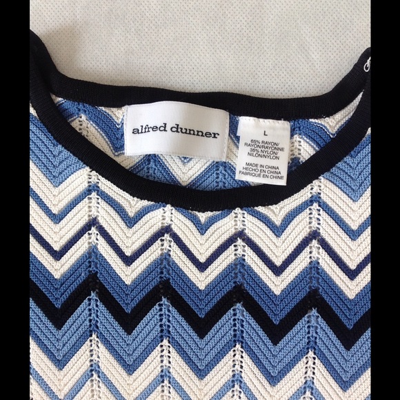 Alfred Dunner Womens Sweater - Picture 3 of 4