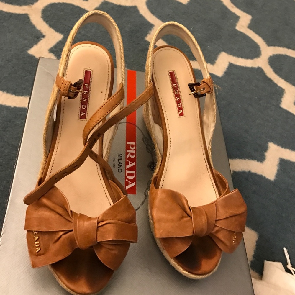 Prada wedge