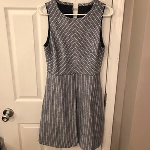 J.Crew Chambray Stripe Dress