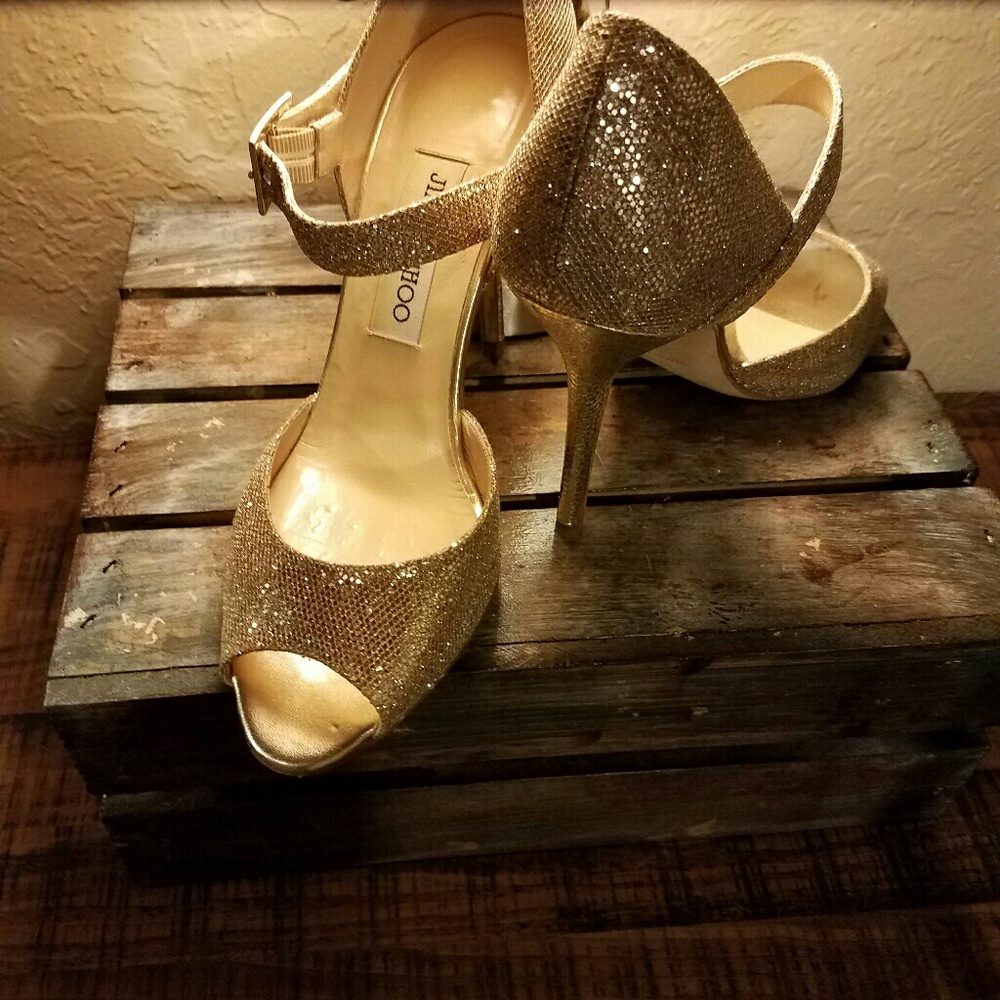 Jimmy Choo Open Toe Shoes